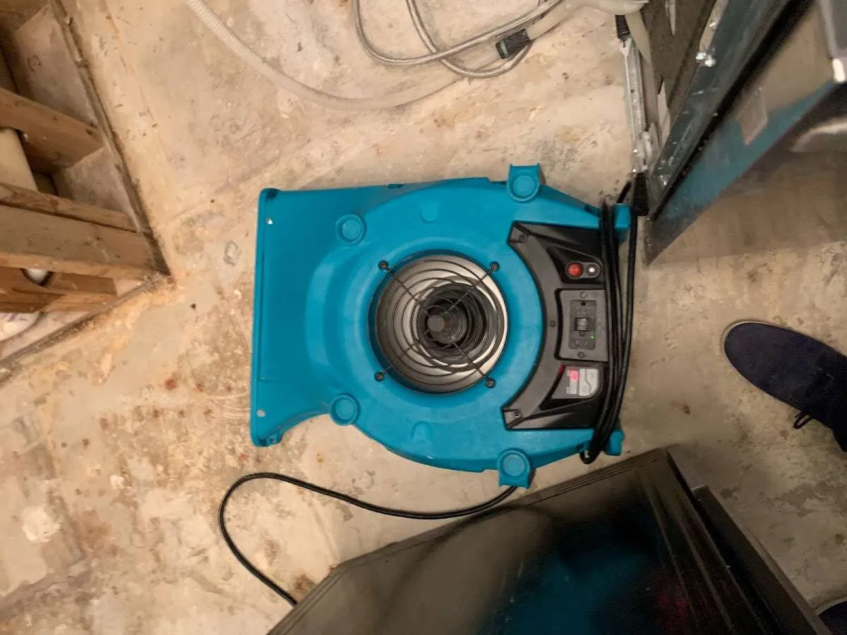 Air mover drying equipment for Mold Remediation & Removal in South Miami